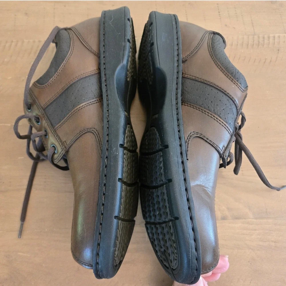 Streetcars Diplomat Oxford Shoes Mens 13 M Brown Leather Bicycle Toe